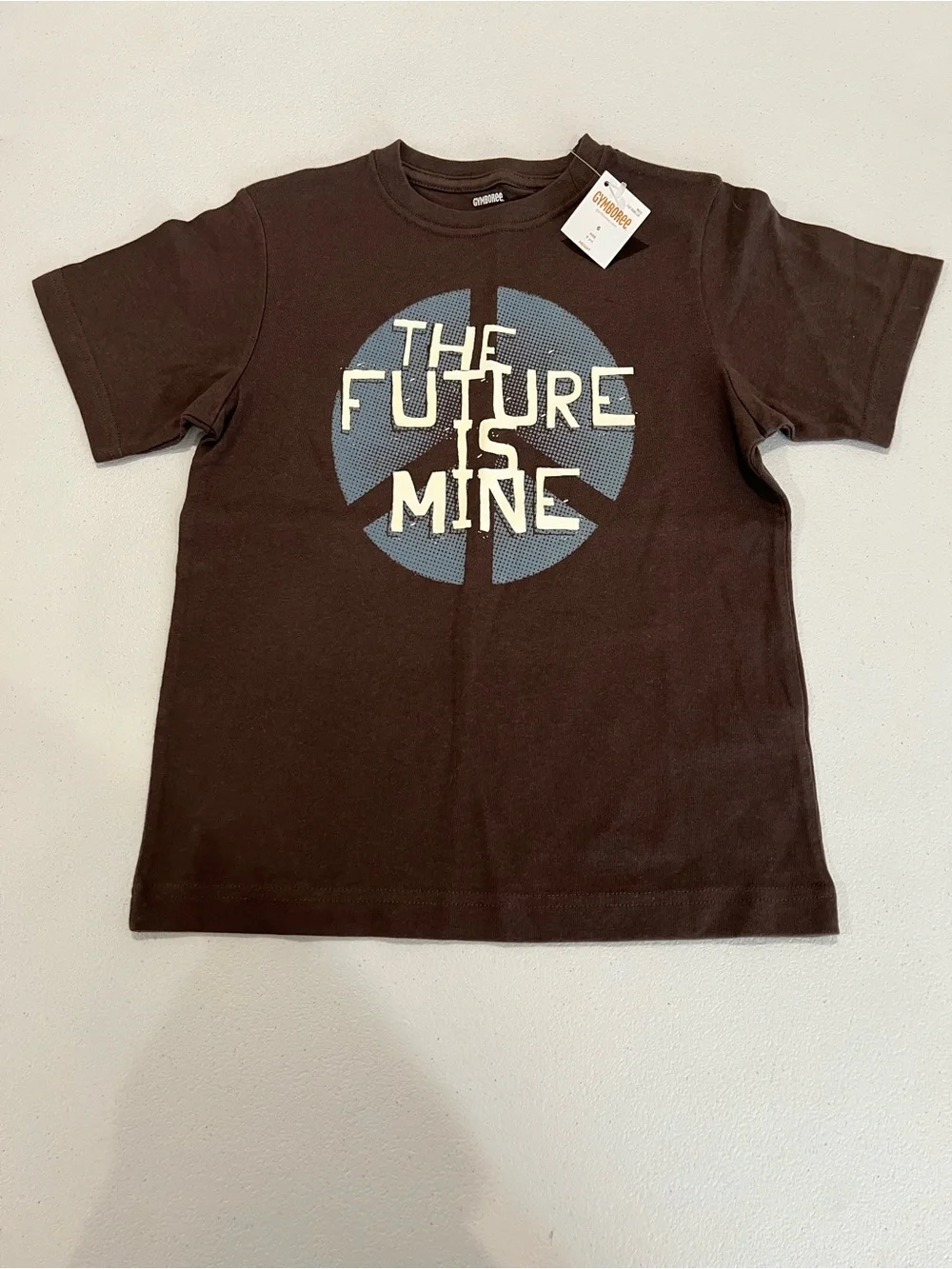 Gymboree Kids' Brown Graphic Tee - 